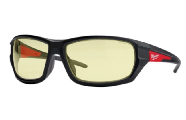 Очки MILWAUKEE PERFORMANCE с покрытием AS/AF желтые Очки MILWAUKEE PERFORMANCE с покрытием AS/AF желтые