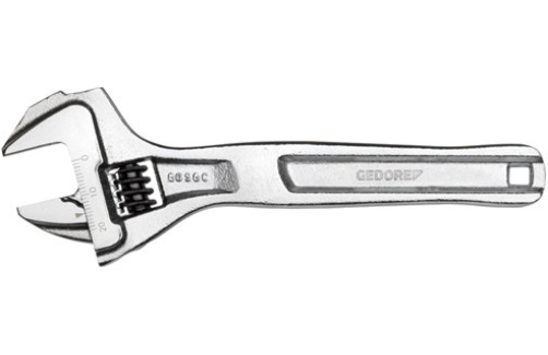 Ключ гаечный разводной односторонний 12", рожковый, 60 S 12 С