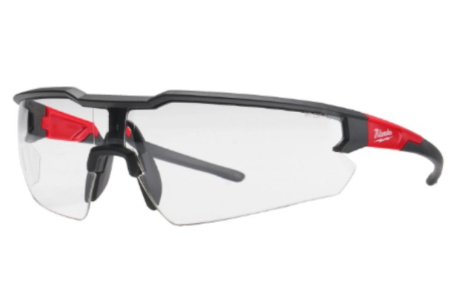 Очки защитные простые с защитой от царапин и запотевания (прозрачные) MILWAUKEE Очки защитные простые с защитой от царапин и запотевания (прозрачные) MILWAUKEE