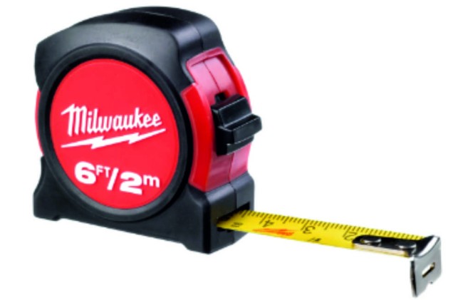 Рулетка не магнитная 2м