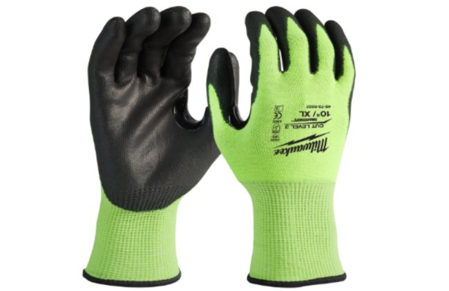 Перчатки Milwaukee Hi-Vis Cut Level 3  9/L