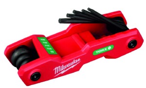 Набор из 8 складных Торкс ключей