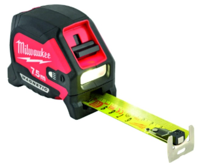 Рулетка PREMIUM магнитная MAGNETIC GEN III 7.5м с LED подсветкой (ширина полотна 30мм)