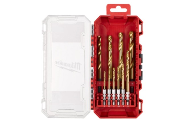 Набор сверл по металлу Milwaukee RedHex™ HSS-TiN Набор 10шт. (3-10 мм) Gen II