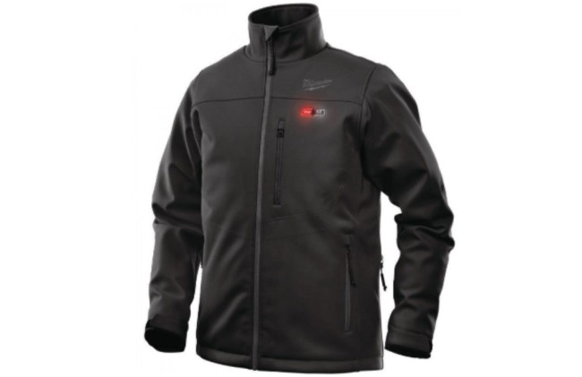 Куртка черная с подогревом MILWAUKEE M12 HJBL4-0 (S)