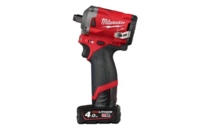 Аккумуляторный  гайковерт  MILWAUKEE M12 FIWF12-422Х  FUEL (Li-lon2/4Aч)