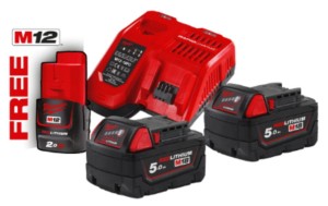 Энергокомплект MILWAUKEE M18 NRG-502