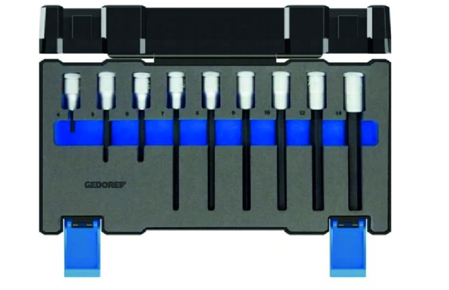 Набор отверточных вставок 1/2" из 9 предметов