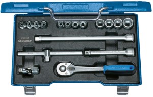 Набор торцевых головок 3/8" 6-19 мм  30 GMU-10