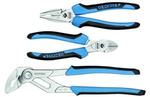 Набор шарнирно-губцевого инструмента, 3 предмета