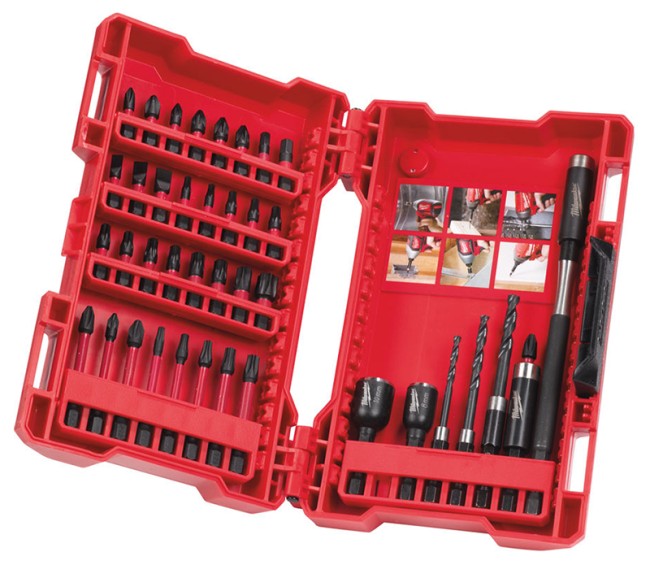 Набор бит Milwaukee ShockWave (40шт) Набор бит Milwaukee ShockWave (40шт)