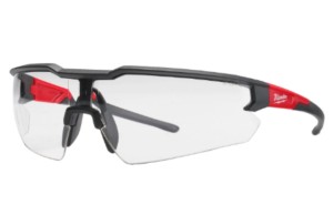 Очки защитные простые с защитой от царапин и запотевания (прозрачные) MILWAUKEE