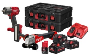 Набор аккумуляторных инструментов MILWAUKEE M18 FPP3T2-554P