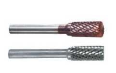 Борфреза по металлу цилиндрическая с торцевыми зубьями