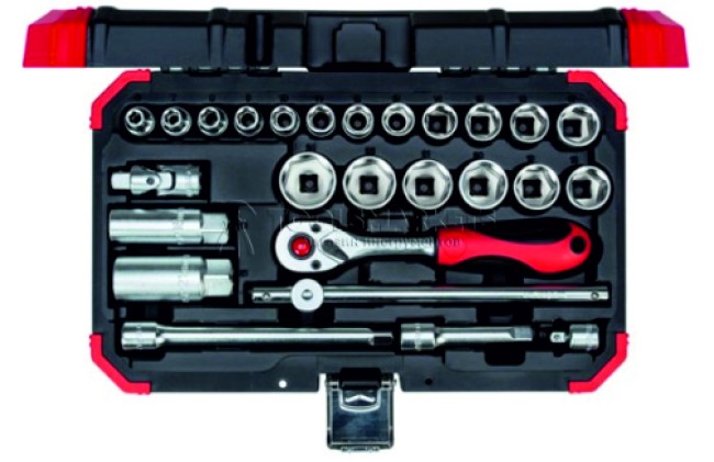 Комплект торцевых головок 3/8, 26 штук