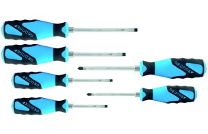 Набор отверток с ударным наконечником с трехкомпонентной рукояткой 6 предметов