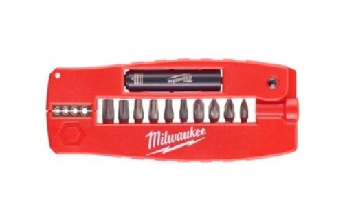 Набор бит Milwaukee ShockWave  "Крокодил №2" (12шт)