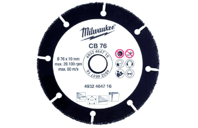 Диск карбитный 76мм по дереву и пластику