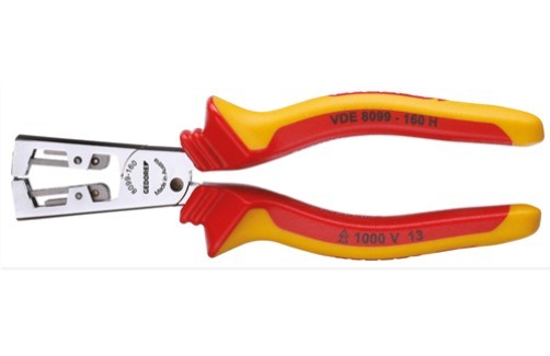 VDE-плоскогубцы для снятия изоляции STRIP-FIX с изоляцией в виде чехла 160 мм 8099-160 H,