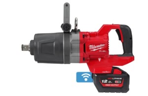 Аккумуляторный высокомоментный ударный гайковерт 1" с D-образной рукояткой (укороченный) MILWAUKEE M